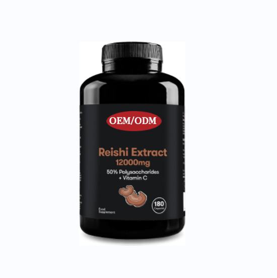 Nhà máy OEM bán hàng trực tiếp Ganoderma Lucidum Extract thương mại 50% Polysaccharide và Vitamin C Ganoderma Lucidum Extract Thực phẩm bổ sung