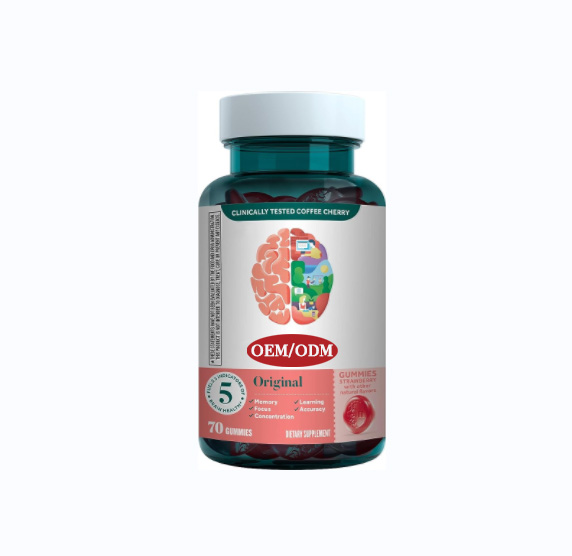 OEM cao cấp thực vật chiết xuất nootropic não hỗ trợ bổ sung ban đầu dâu tây mềm phosphatidylserine